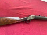 WINCHESTER MODEL 1885 LOW WALL SINGLE SHOT RIFLE 22 SHORT ANTIQUE MADE 1893 - 2 of 21