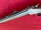 WINCHESTER MODEL 1885 LOW WALL SINGLE SHOT RIFLE 22 SHORT ANTIQUE MADE 1893 - 7 of 21