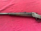 WINCHESTER MODEL 1885 LOW WALL SINGLE SHOT RIFLE 22 SHORT ANTIQUE MADE 1893 - 6 of 21