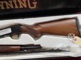 sale pending -BROWNING MODEL 42 GRADE 1 PUMP ACTION TAKEDOWN 410 GAUGE SHOTGUN WITH BOX - 3 of 8