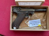 WWII MAUSER 42 P08 LUGER SEMI AUTO PISTOL 9MM DATED 1940 - 2 of 17