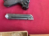 WWII MAUSER 42 P08 LUGER SEMI AUTO PISTOL 9MM DATED 1940 - 12 of 17