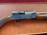 BELGIUM BROWNING A5 SEMI AUTO SHOTGUN MAGNUM 12GA2- BARRELS WITH CASE - 6 of 22