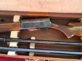 BELGIUM BROWNING A5 SEMI AUTO SHOTGUN MAGNUM 12GA2- BARRELS WITH CASE - 4 of 22