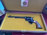 COLT SINGLE ACTION ARMY NRA 1871-1971 CENNTENNIAL COMMEMORATIVE W/ WOOD DISPLAY - 2 of 20
