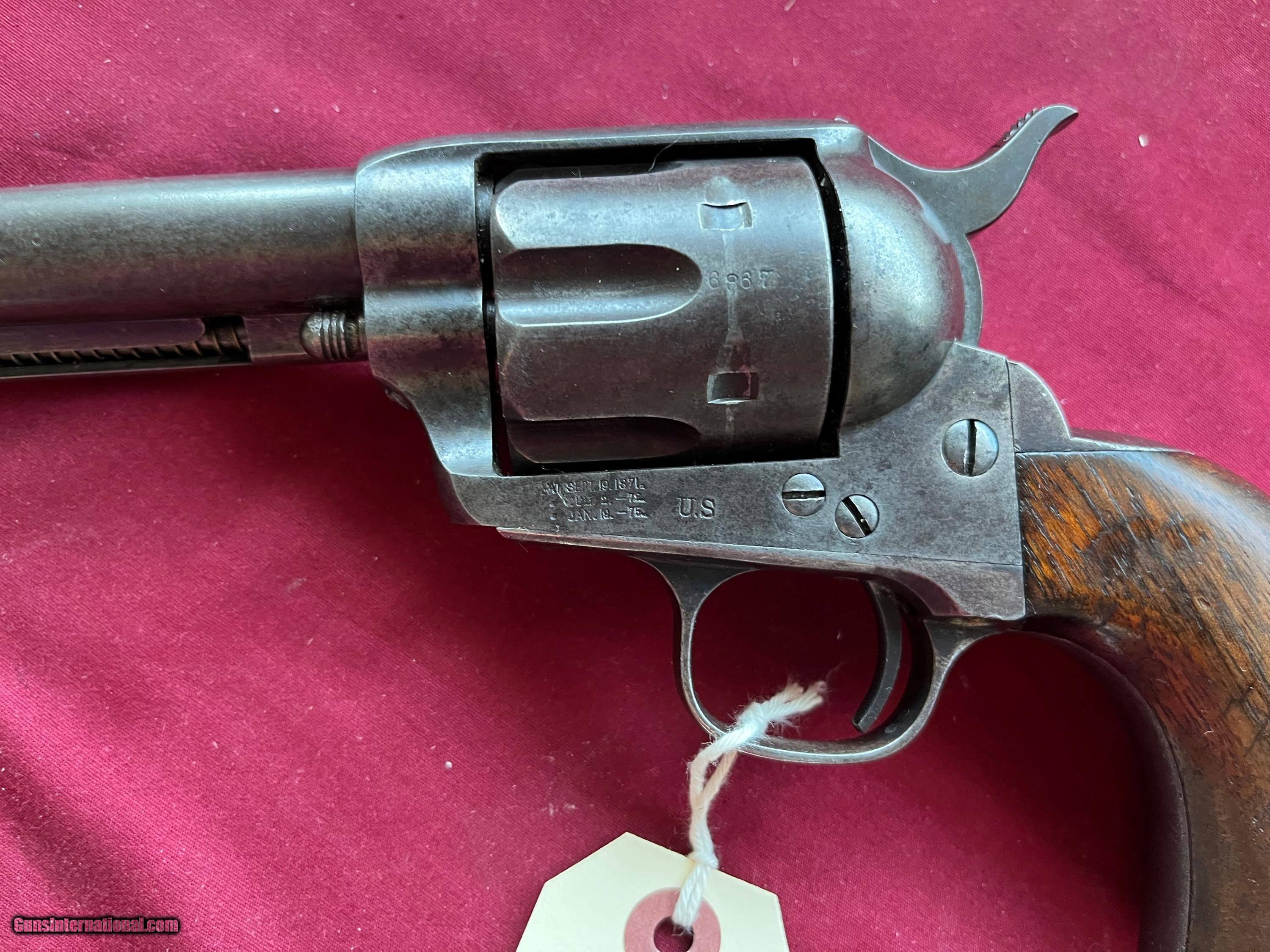 Original U.S. Colt .45cal Single Action Army Revolver made