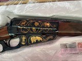 TWO RIFLE SET - Winchester Model 1895 Engraved Limited Edition Roosevelt Safari High Grade Lever Action Rifle 405 Win - 24 of 25