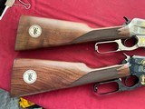 TWO RIFLE SET - Winchester Model 1895 Engraved Limited Edition Roosevelt Safari High Grade Lever Action Rifle 405 Win - 3 of 25