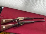 TWO RIFLE SET - Winchester Model 1895 Engraved Limited Edition Roosevelt Safari High Grade Lever Action Rifle 405 Win - 4 of 25