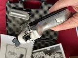 WILDEY STAINLESS SEMI AUTO PISTOL 45 WIN MAGNUM - 10 of 10