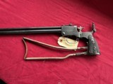 MARBLE'S MODEL 1908 GAMEGETTER COMBO TRAPPERS GUN 22LR & 410 GAUGE - 6 of 19
