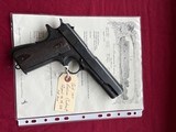 RARE - WWI COLT 1911 