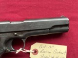 RARE - WWI COLT 1911 