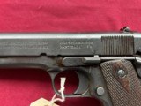 RARE - WWI COLT 1911 