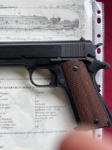 RARE - COLT 1911A1 SEMI AUTO PISTOL 45ACP 