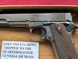 COLT MILITARY U.S. ARMY 45 SEMI AUTO PISTOL 