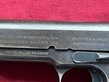 COLT MILITARY U.S. ARMY 45 SEMI AUTO PISTOL 