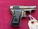 SALE PENDING - RJC FIREARMS- BERETTA MODEL 418 PANTHER SEMI AUTO PISTOL 25ACP - 1 of 10