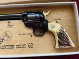 SALE PENDING - HAROLD - COLT FRONTIER SCOUT '62 SINGLE ACTION REVOLVER 22LR - 4 of 14
