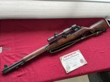 sold - blaine -WINCHESTER M1 GARAND M1D SNIPER SEMI AUTO RIFLE 30-06( CMP PAPER WORK ) - 2 of 25