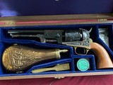 SOLD - JAMES - COLT 3RD GEN DRAGOON BLACK POWDER REVOLVER 44 CAL. WITH COLT DISPLAY MADE 1977 - 1 of 18