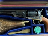 SOLD - JAMES - COLT 3RD GEN DRAGOON BLACK POWDER REVOLVER 44 CAL. WITH COLT DISPLAY MADE 1977 - 4 of 18