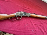 WINCHESTER MODEL 1873 LEVER ACTION RIFLE 32 W.C.F. MADE IN 1890 - 1 of 24