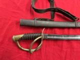 C. ROBY Civil War 1864 Cavalry Sword - 2 of 24