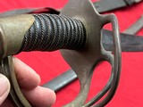 C. ROBY Civil War 1864 Cavalry Sword - 3 of 24