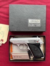 WALTHER MODELL TPH SEMI AUTO PISTOL 22LR WITH BOX - 1 of 8