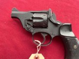 WWII ENFIELD TANKER REVOLVER 38 S&W CALIBER
