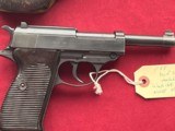 WWII WALTHER BYF 44 NAZI P38 SEMI AUTO PISTOL 9,, - 5 of 20