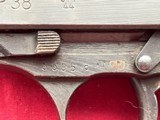 WWII WALTHER BYF 44 NAZI P38 SEMI AUTO PISTOL 9,, - 11 of 20