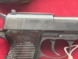 WWII WALTHER BYF 44 NAZI P38 SEMI AUTO PISTOL 9,, - 8 of 20