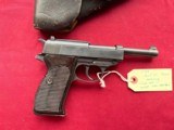 WWII WALTHER BYF 44 NAZI P38 SEMI AUTO PISTOL 9,, - 3 of 20