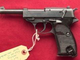 WWII WALTHER BYF 44 NAZI P38 SEMI AUTO PISTOL 9,, - 2 of 20