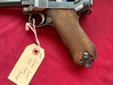 DWM GERMAN LUGER P08 SEMI AUTO PISTOL 30 LUGER - 12 of 15