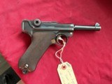 DWM GERMAN LUGER P08 SEMI AUTO PISTOL 30 LUGER DATED 1915 - 3 of 14