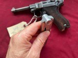 WWII GERMAN 42 P08 LUGER SEMI AUTO PISTOL 9MM 1940 DATED - 20 of 20