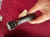 WWII GERMAN 42 P08 LUGER SEMI AUTO PISTOL 9MM 1940 DATED - 10 of 20
