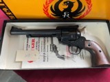 RUGER BLACKHAWK 3 SCREW REVOLVER 357 MAGNUM ( MADE IN 1970 ) - 2 of 16