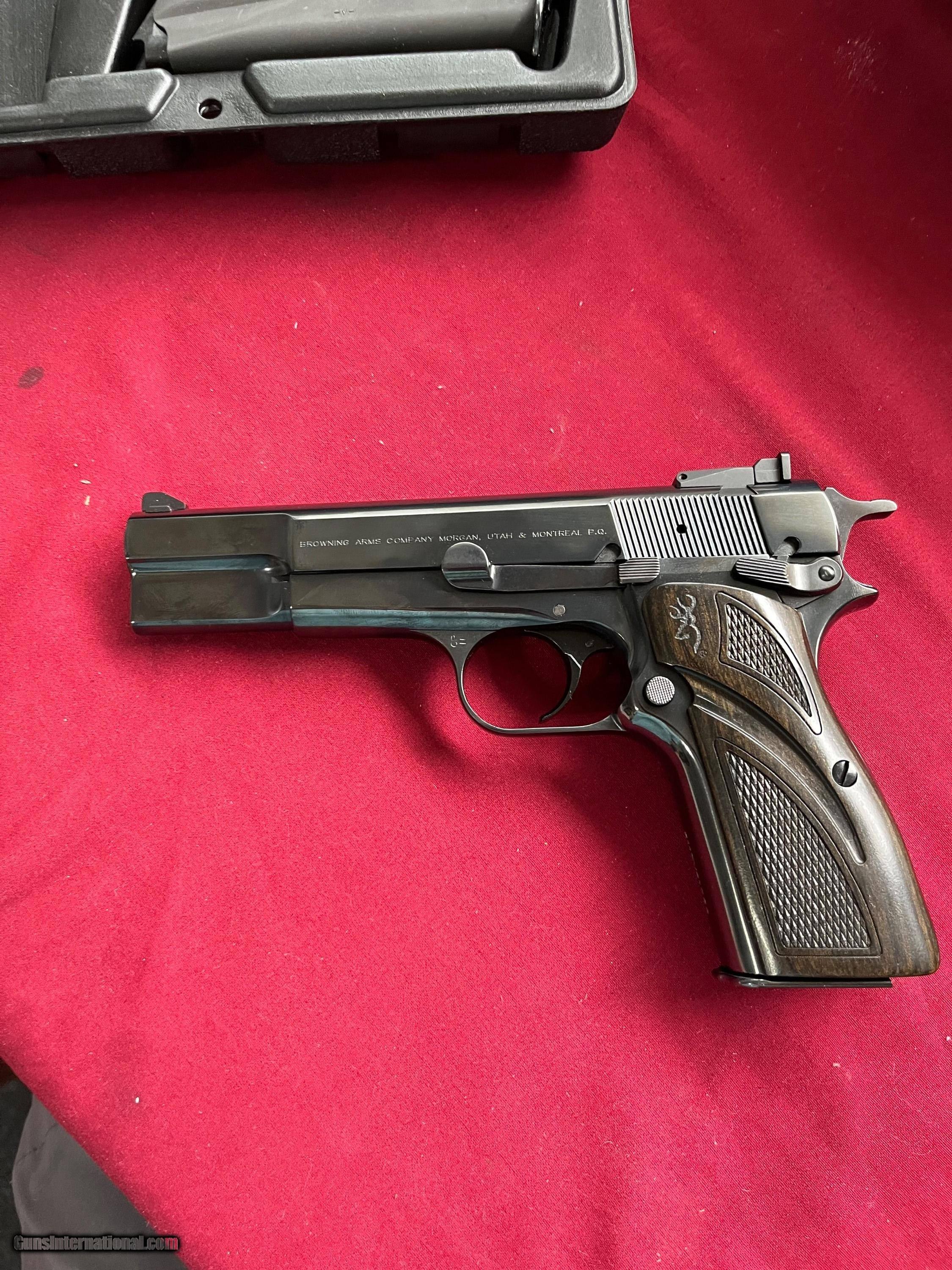 Browning Hi Power Semi Auto Pistol 9mm With Box 9074