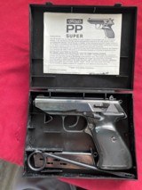 RARE - WALTHER PP SUPER ULTRA / POLICE SEMI AUTO PISTOL 9x18 mm - 1 of 14