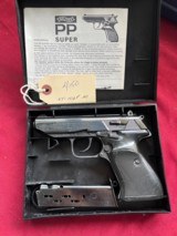 RARE - WALTHER PP SUPER ULTRA / POLICE SEMI AUTO PISTOL 9x18 mm - 7 of 14