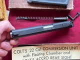 ORIGINAL COLT 1911 CONVERSION KIT 22LR WITH BOX - 7 of 12