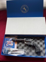 COLT SINGLE ACTION ARMY 3RD GEN REVOLVER 45 COLT 5 1/2 