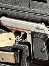 WALTHER MODEL PPK STAINLESS SEMI AUTO PISTOL 380 ACP - 3 of 10