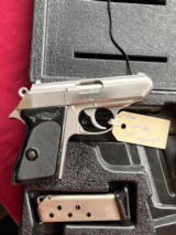 WALTHER MODEL PPK STAINLESS SEMI AUTO PISTOL 380 ACP - 5 of 10