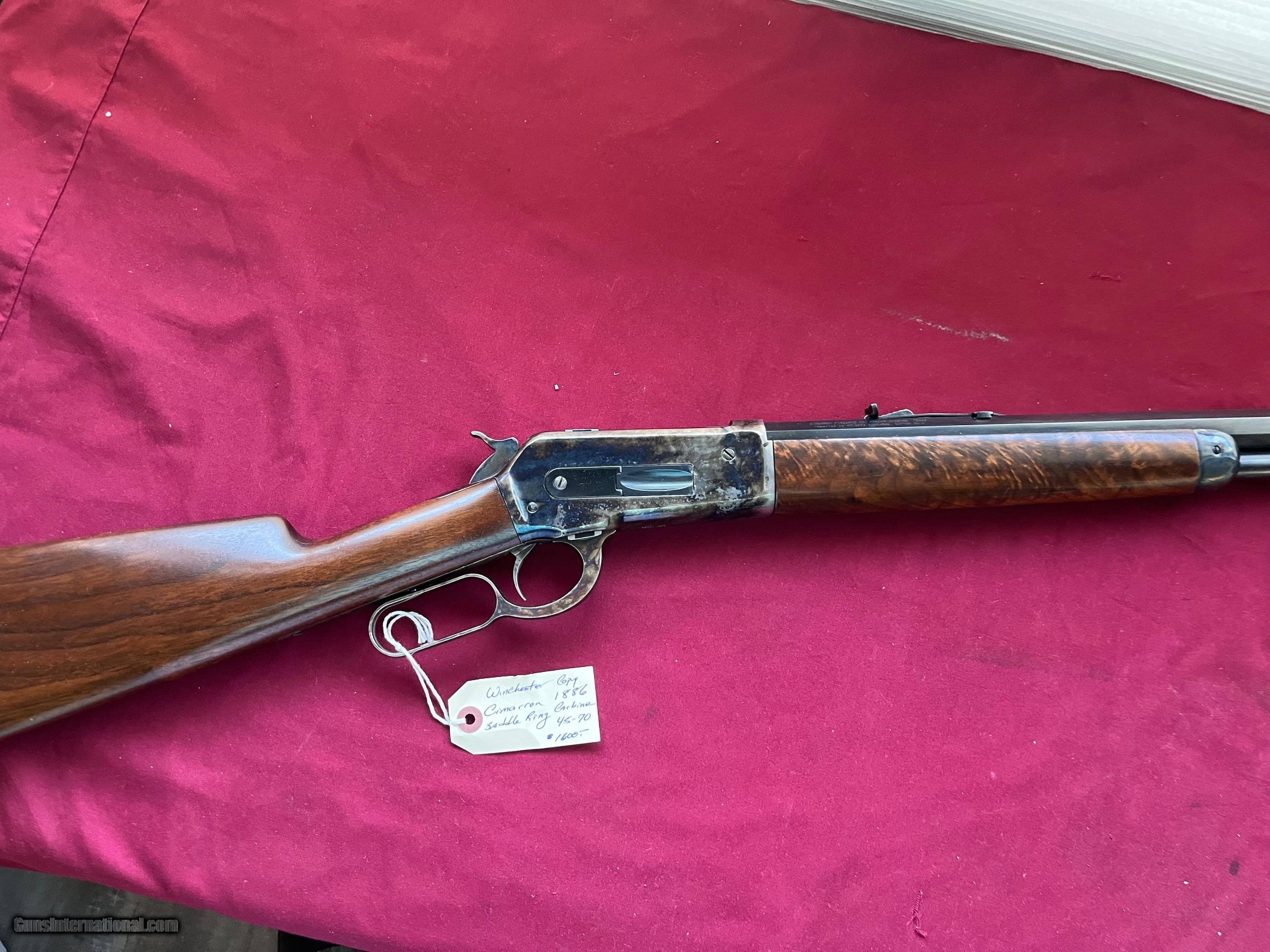 CIMARRON MODEL 1886 LEVER ACTION OCTAGON RIFLE 45-70 GOV'T