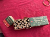 REMINGTON KLEANBORE 25-20 WINCHESTER AMMO ( 25 W.C.F. ) - 1 of 2